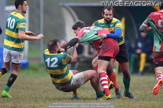 2018-11-11 Chicken Rugby Rozzano-Caimani Rugby Lainate 070